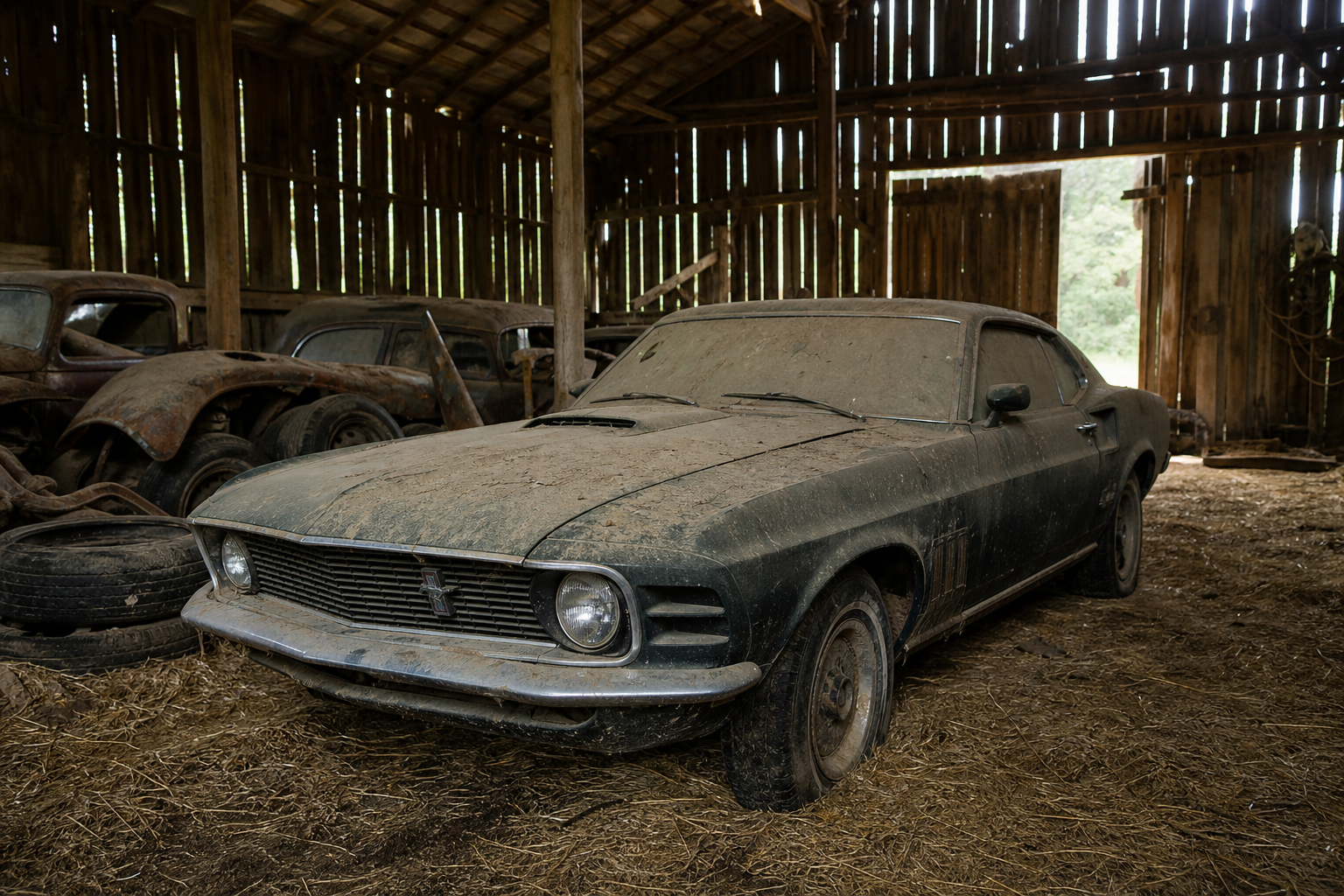 Illustration for Barn Finds