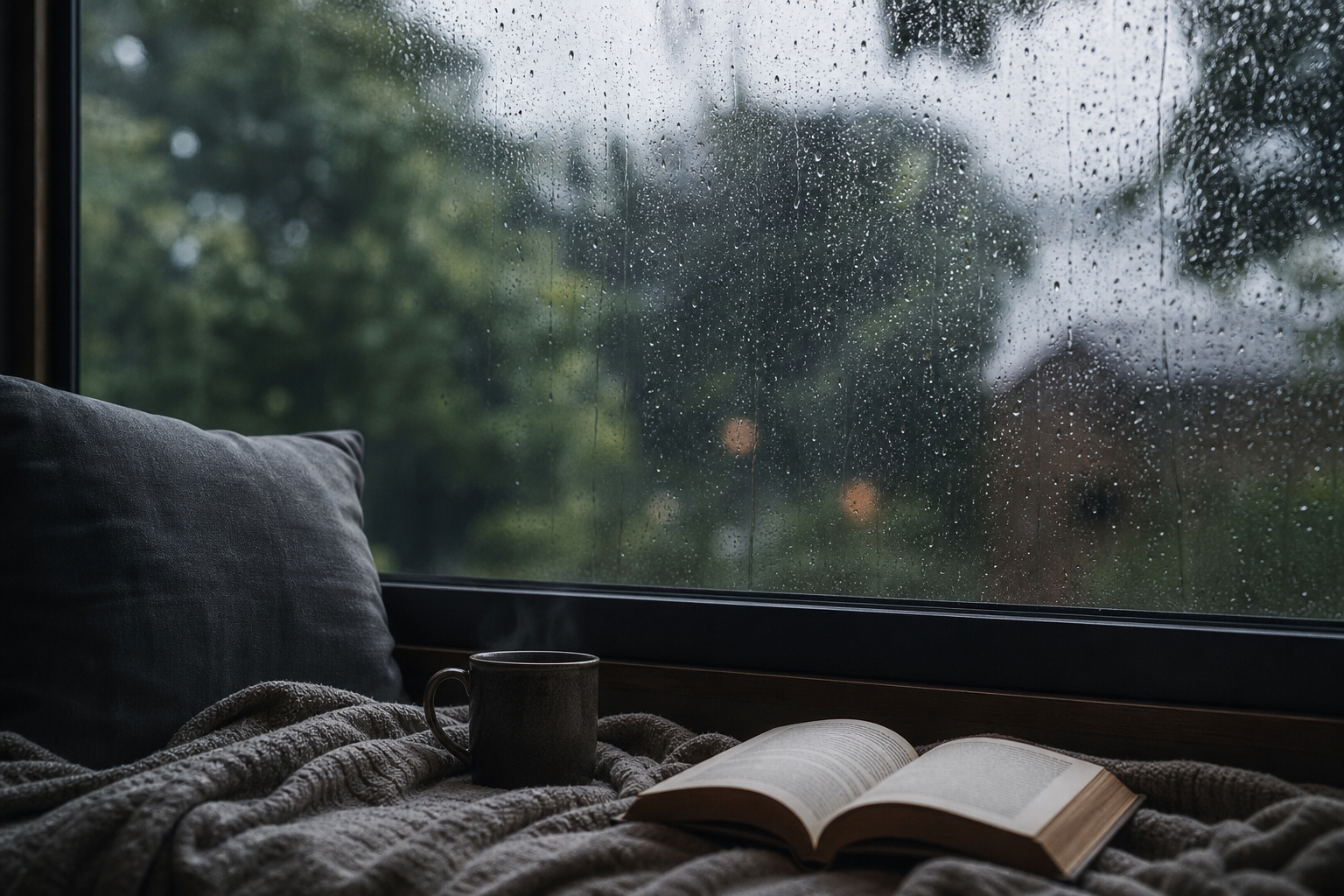 Illustration for Rainy Mood