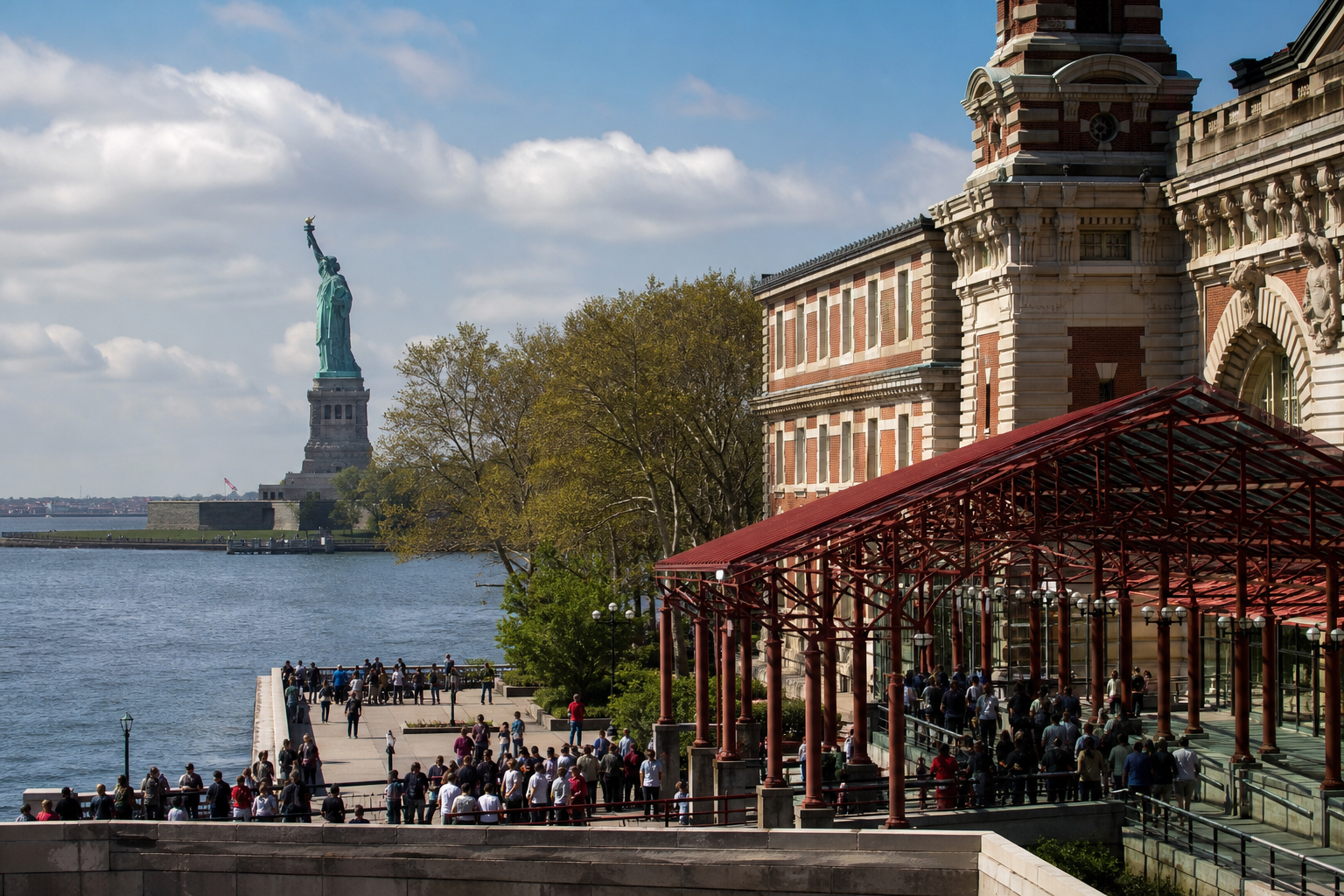 Illustration for Statue of Liberty & Ellis Island Foundation