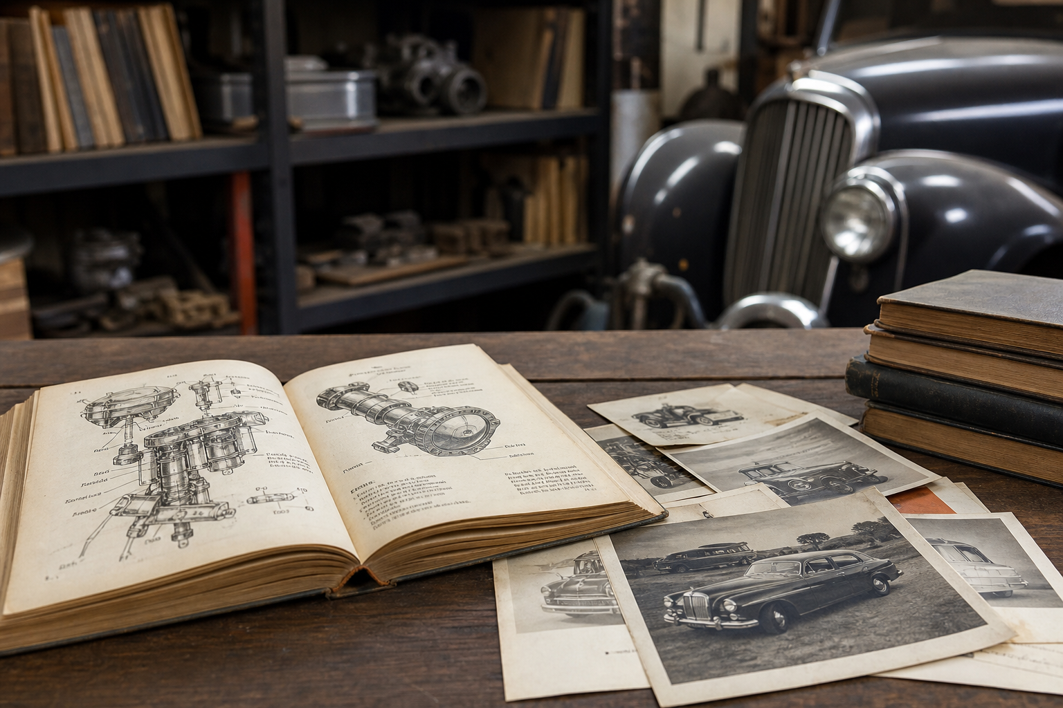 Illustration for The Old Car Manual Project
