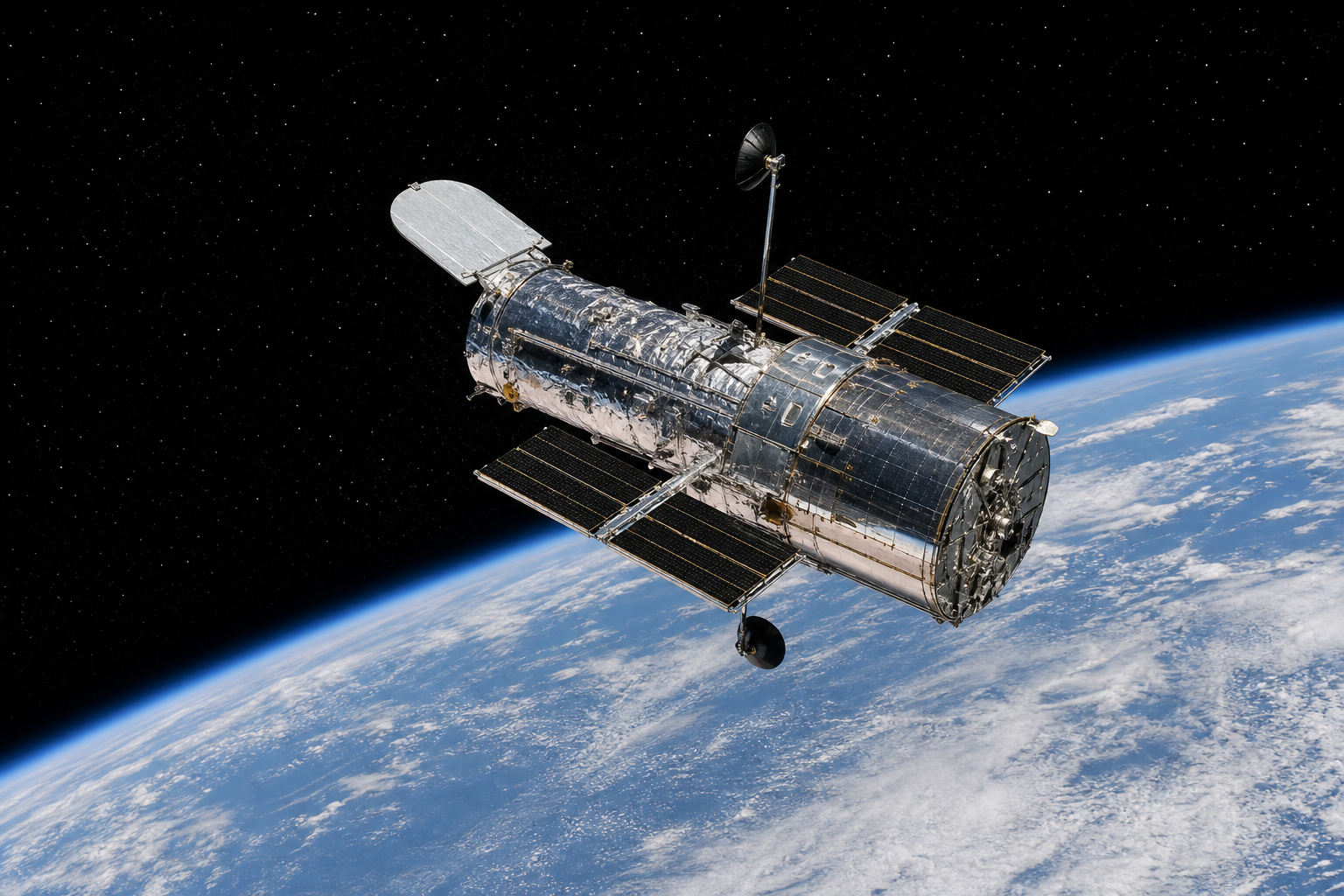 Illustration for What Did Hubble See on Your Birthday?