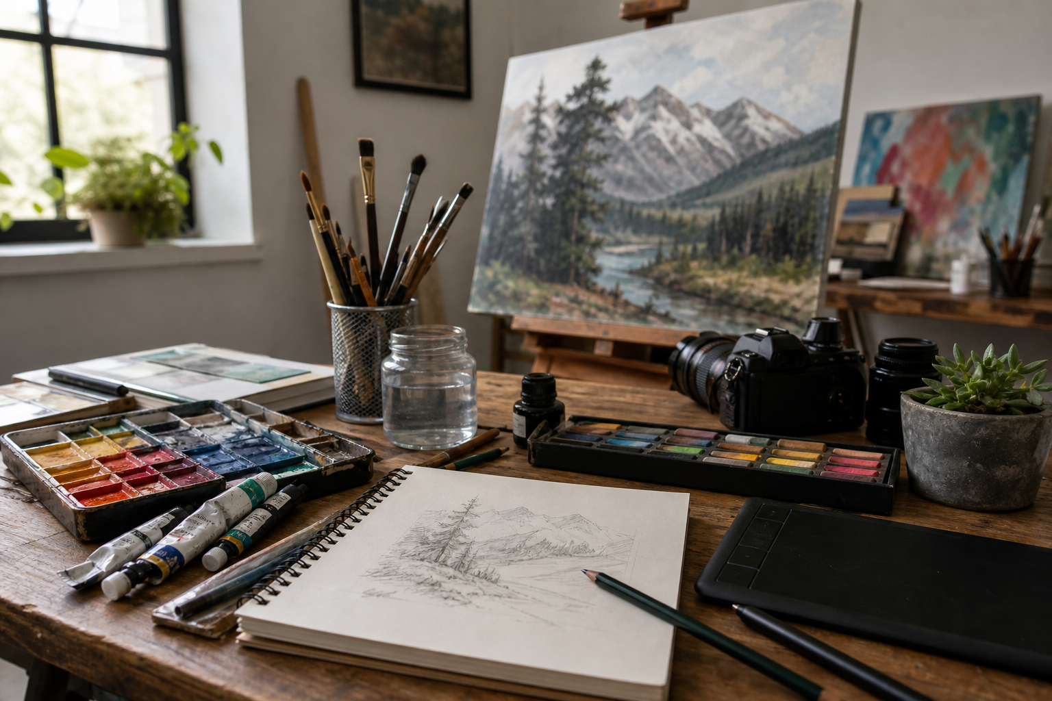 Illustration for Open Source Creative Tools Guide
