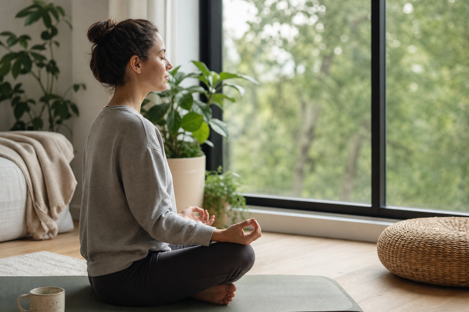 Illustration for Happier Meditation