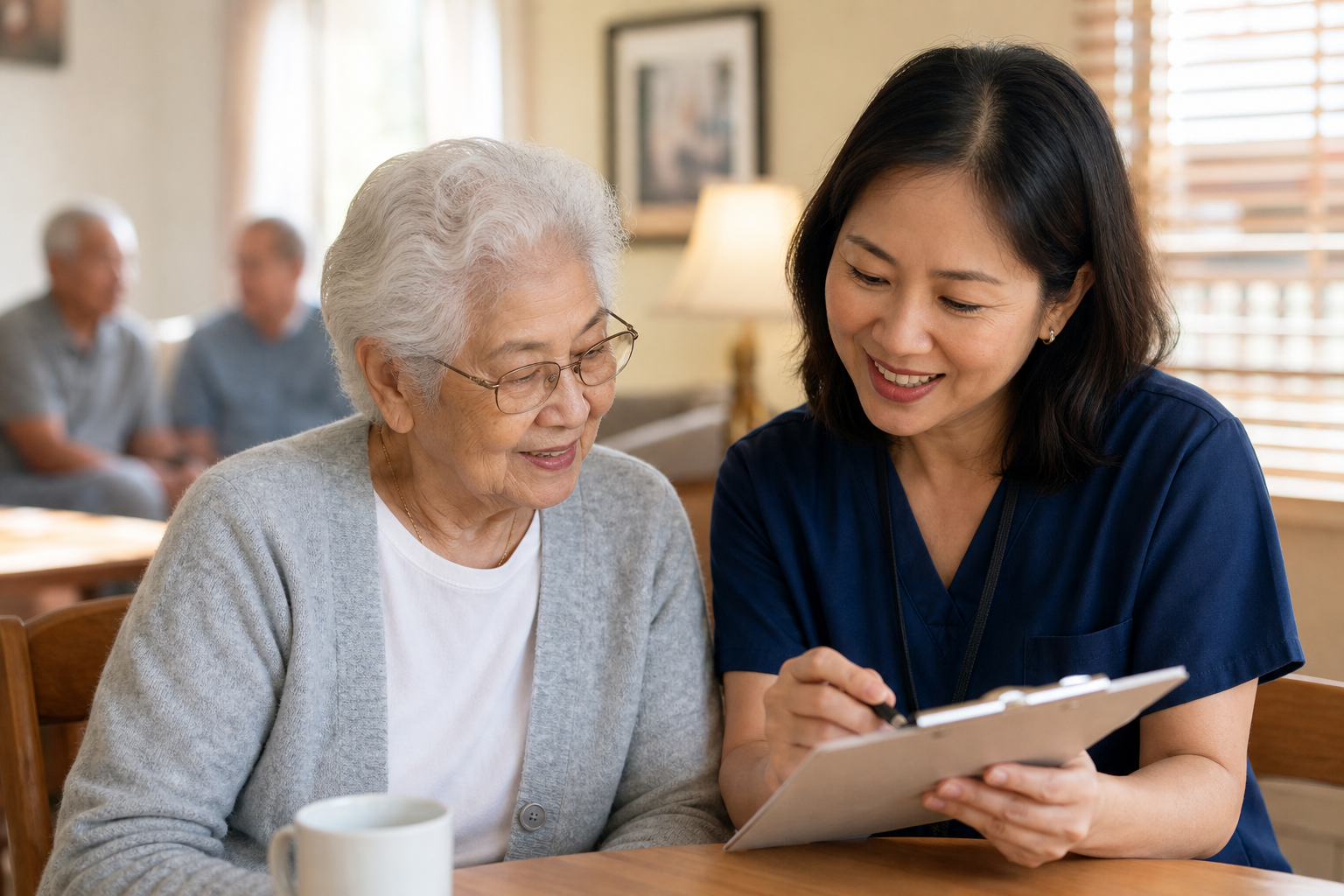 Illustration for Eldercare Locator