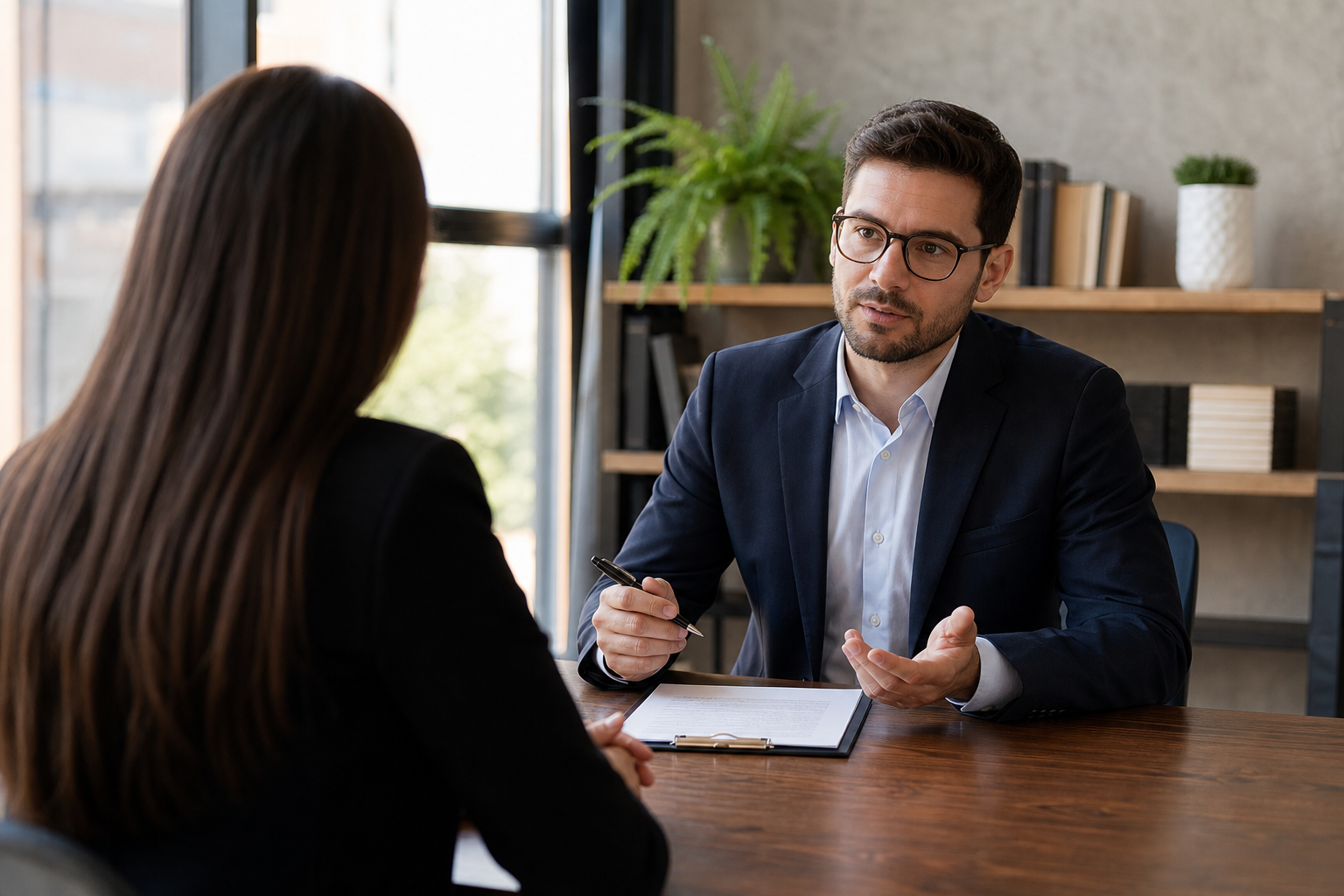Illustration for Indeed Interviewing