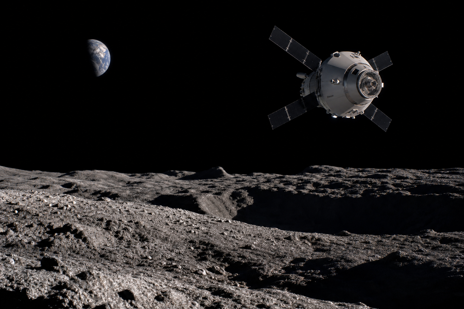 Illustration for Artemis Real-time Orbit Website