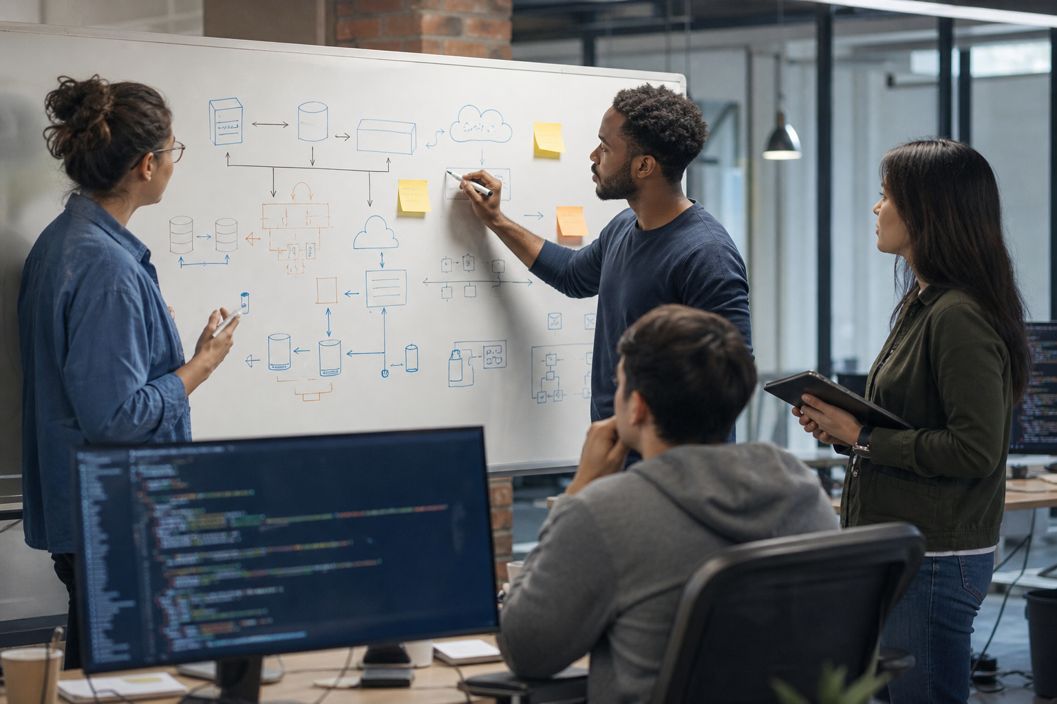 Illustration for roadmap.sh DevOps Roadmap